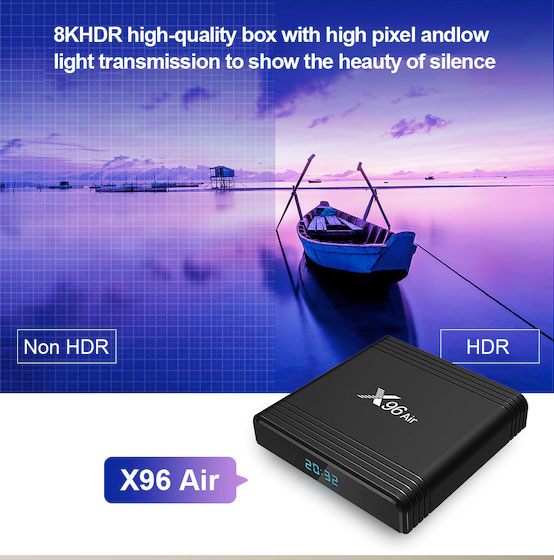 اندروید باکس EnyBox مدل X96 Air
