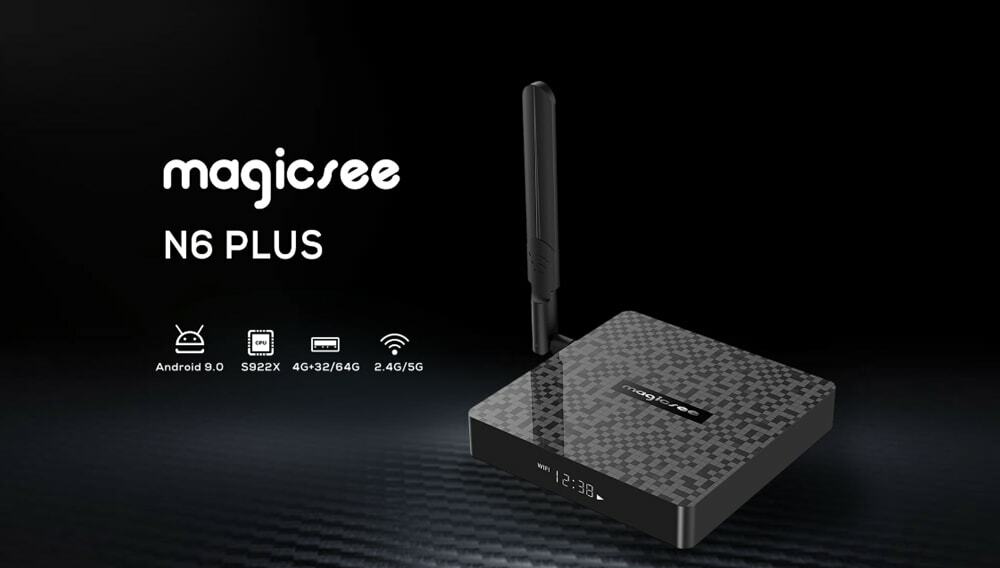 اندروید باکس Magicsee مدل N6 Plus